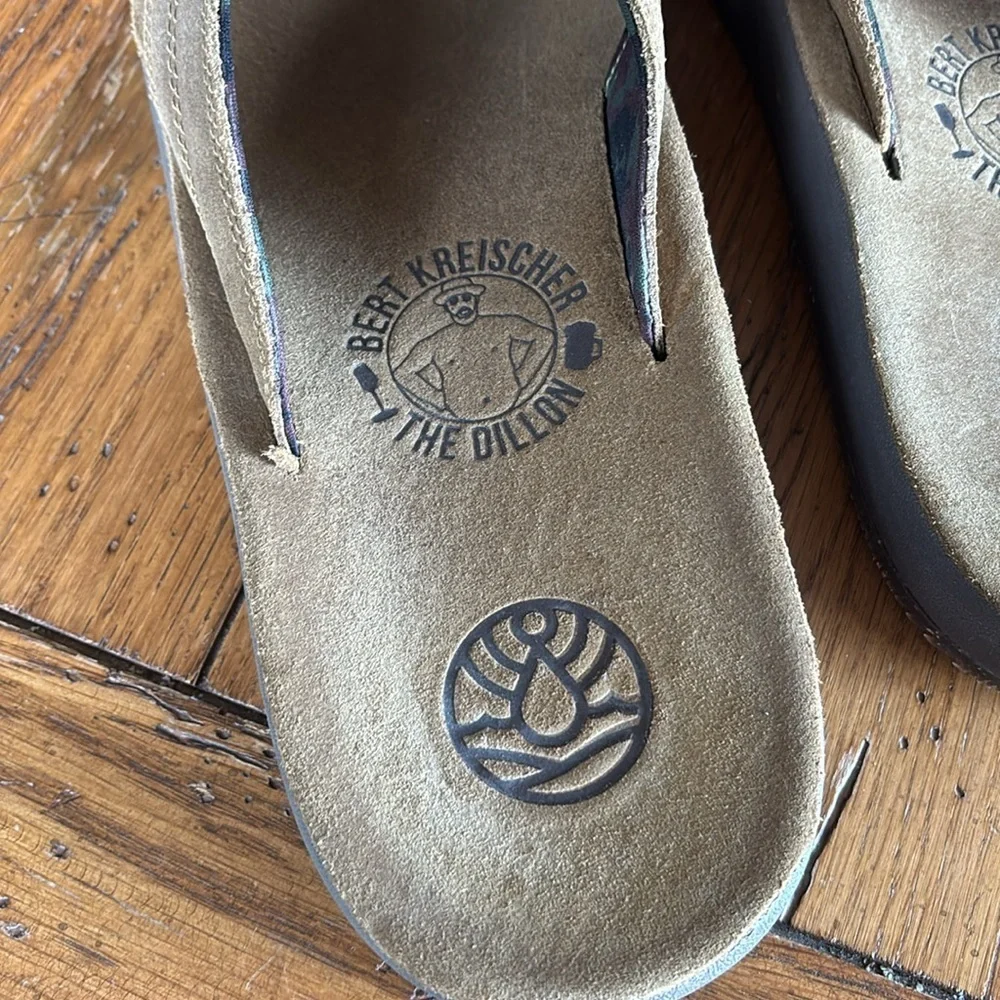 Freewaters The Dillon Sandals Bert Kreischer Limited Edition Men’s Brown Size 13